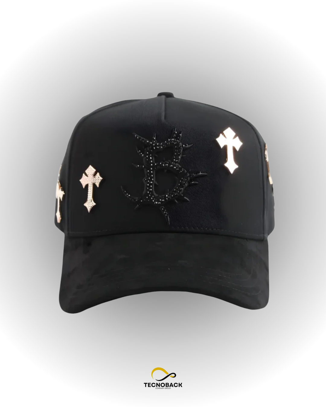 BARBAS HATS B CROSS 24K ROSE GOLD