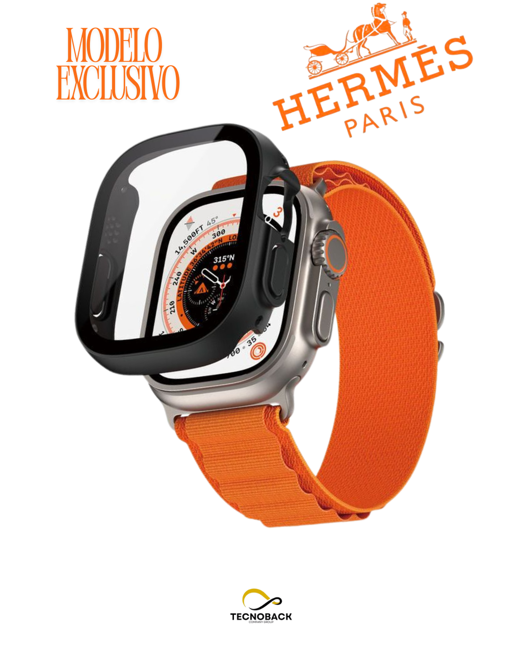 Apple Wacht ultra (MODELO HERMES)
