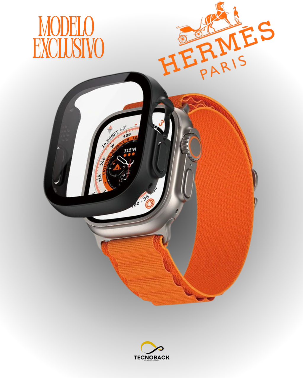 Apple Wacht ultra (MODELO HERMES)