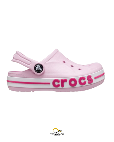 crocs bayaband rosadas