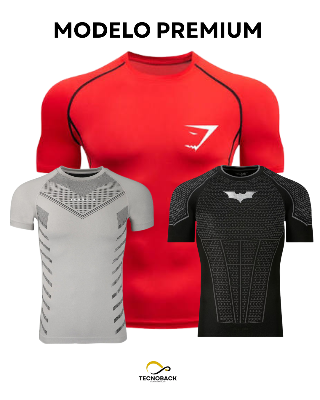 LOTE DE 5PZ DE COMPRESION PREMIUM