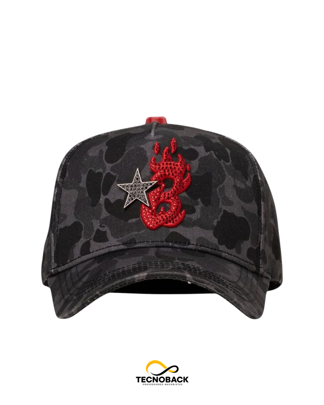 Barbas Hats B-Star Red Camo